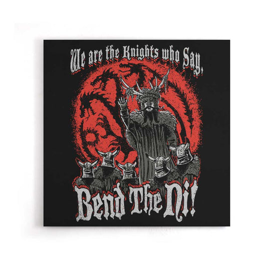 Bend the Ni - Canvas Print