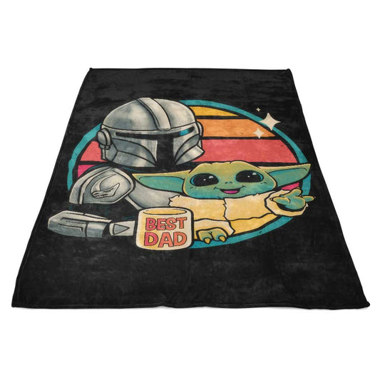 Beskar Dad - Fleece Blanket