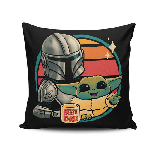 Beskar Dad - Throw Pillow