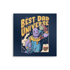 Best Dad in the Universe - Metal Print