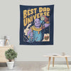 Best Dad in the Universe - Wall Tapestry