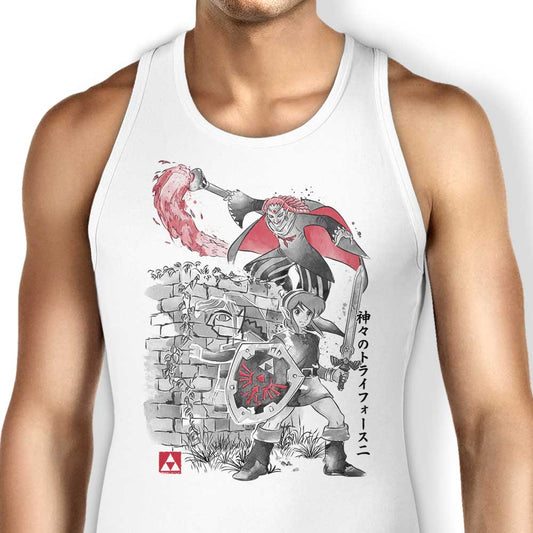 Between Worlds Sumi-e - Tank Top