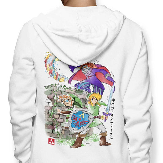 Between World's Watercolor - Hoodie