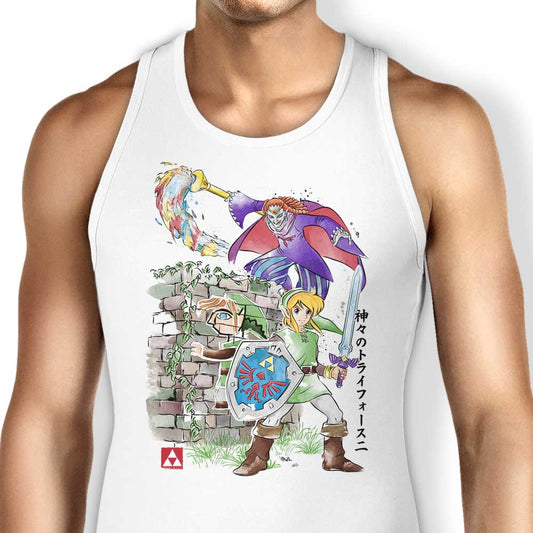 Between World's Watercolor - Tank Top