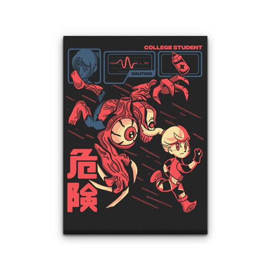 Beware the Doctor - Canvas Print