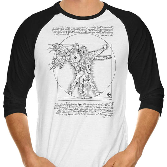 Birkin Vitruvian - 3/4 Sleeve Raglan T-Shirt