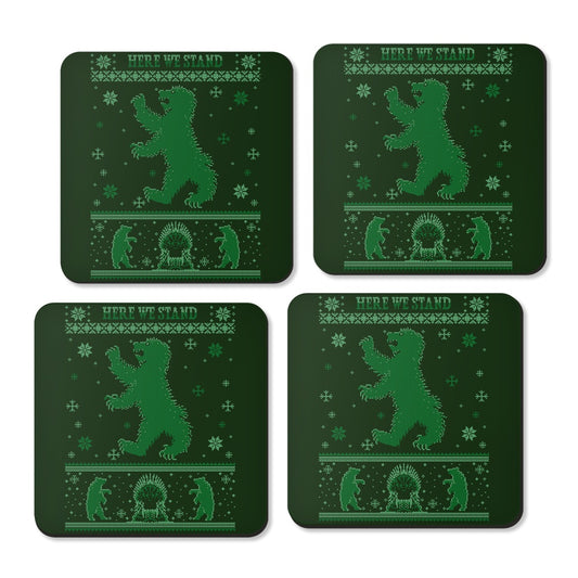 Black Bear Sweater - Coasters