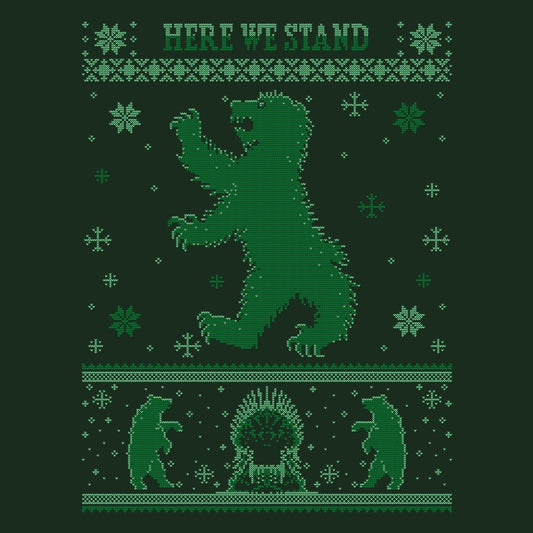 Navy Bear Sweater - Tank Top