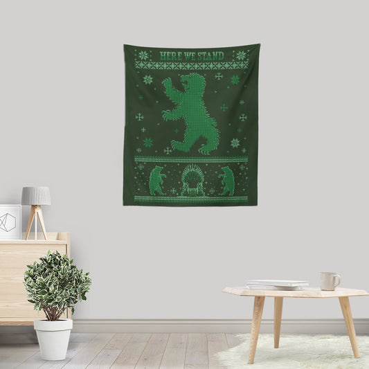Black Bear Sweater - Wall Tapestry