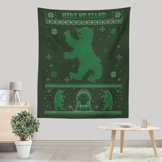 Black Bear Sweater - Wall Tapestry