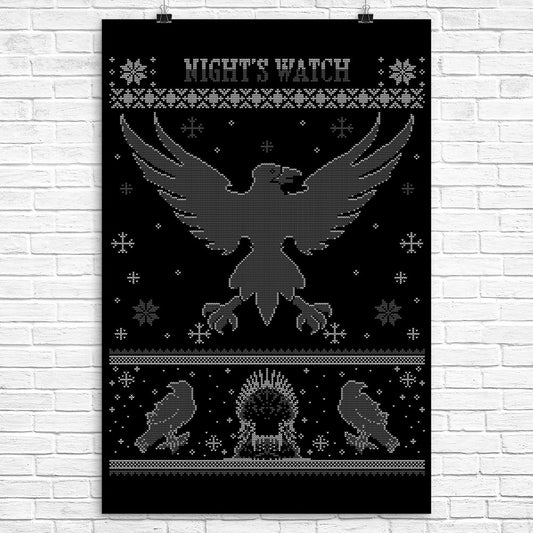 Black Crow Sweater - Poster