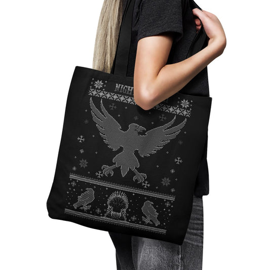 Black Crow Sweater - Tote Bag