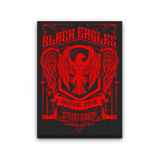 Black Eagles Officer - Canvas Print