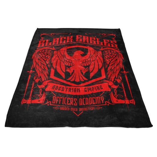 Black Eagles Officer - Fleece Blanket