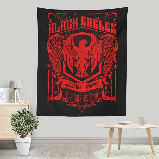 Black Eagles Officer - Wall Tapestry