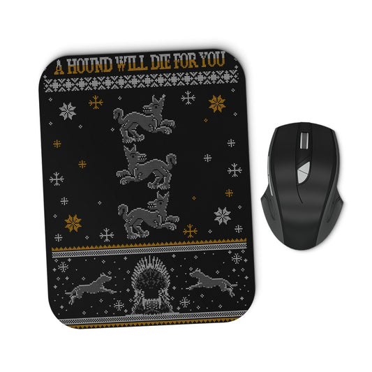 Black Hounds Sweater - Mousepad