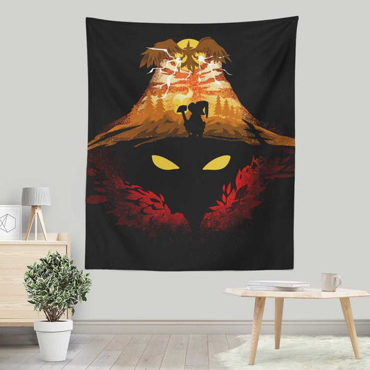 Black Waltz Fight - Wall Tapestry