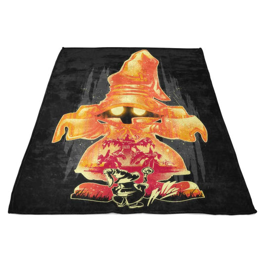 Black Wizard - Fleece Blanket