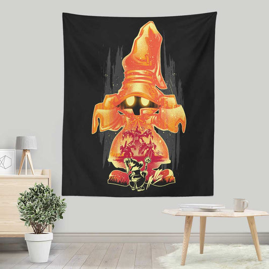 Black Wizard - Wall Tapestry