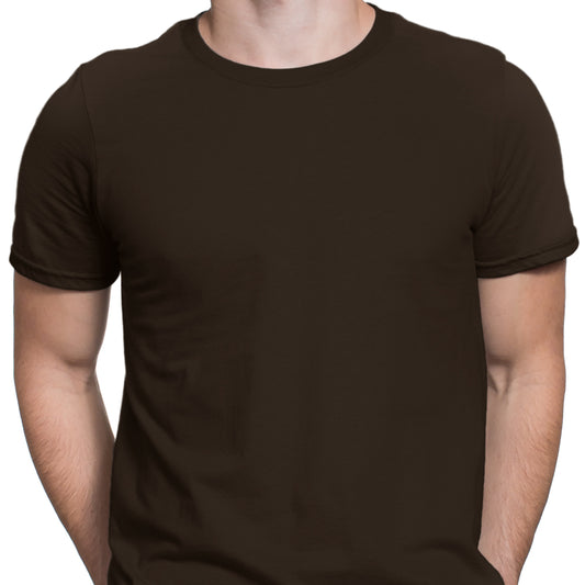Men's T-Shirt - Brown - Blank Apparel