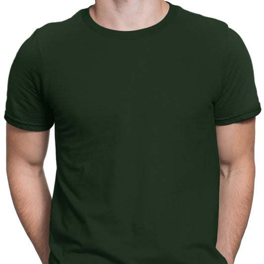 Men's T-Shirt - Dark Green - Blank Apparel