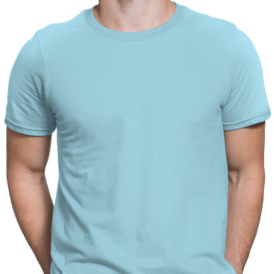 Men's T-Shirt - Light Blue - Blank Apparel