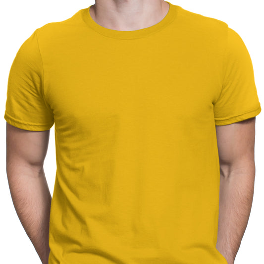 Men's T-Shirt - Yellow - Blank Apparel