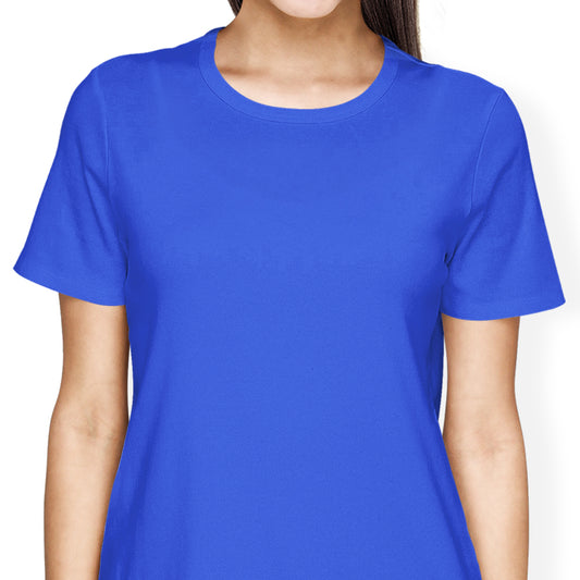 Women's T-Shirt - Blue - Blank Apparel