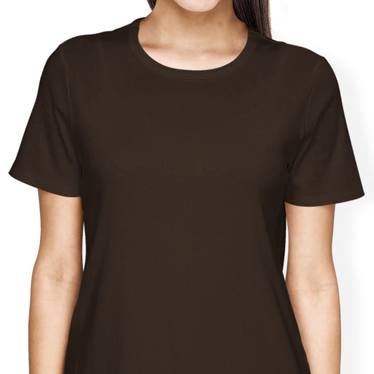 Women's T-Shirt - Brown - Blank Apparel
