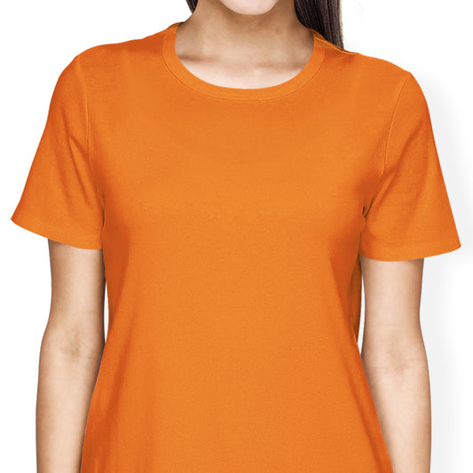 Women's T-Shirt - Orange - Blank Apparel