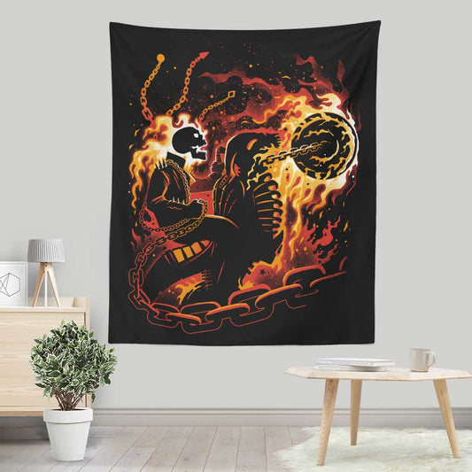 Blazing Vengeance - Wall Tapestry