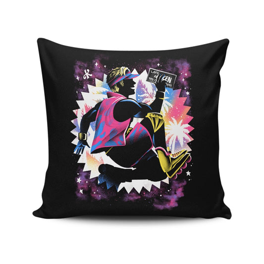 Blonde Fragility - Throw Pillow