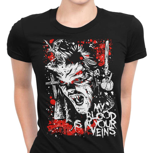 Blood in Your Veins - Women's Apparel
