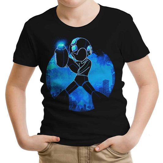 Blue Bomber Orb - Youth Apparel