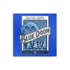 Blue Doom - Metal Print