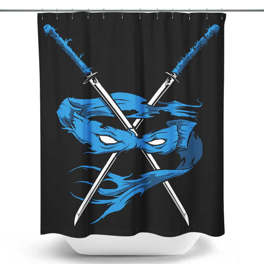 Blue Fury - Shower Curtain