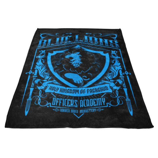 Blue Lions Officers - Fleece Blanket
