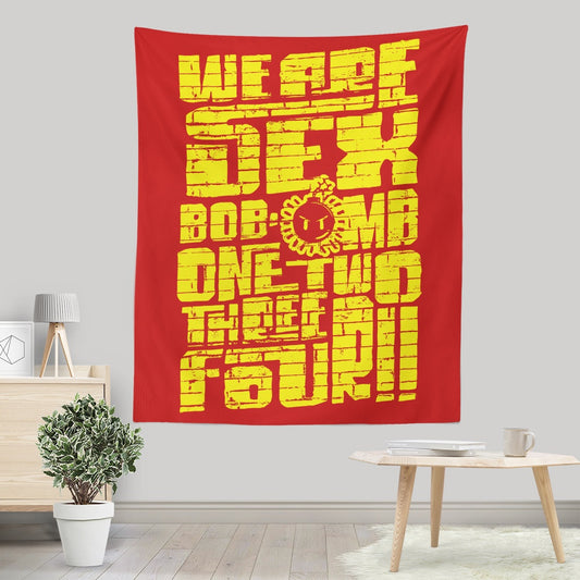 Bob-omb-Wall-Art - Wall Tapestry