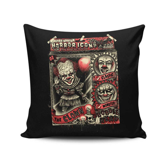 Bobble Clown - Throw Pillow