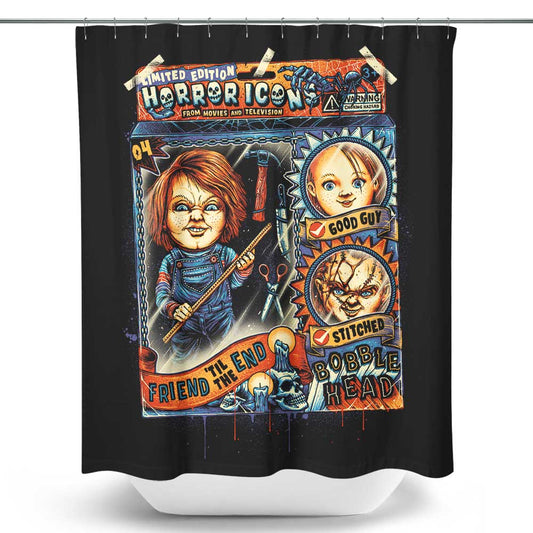 Bobble Friend to the End - Shower Curtain