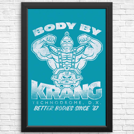 Body by Krang - Posters & Prints