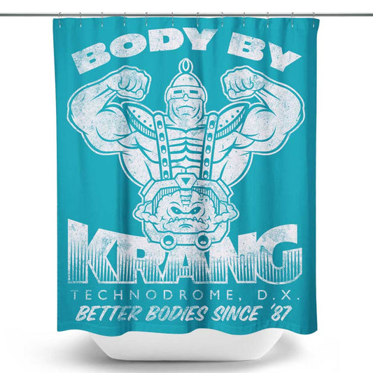 Body by Krang - Shower Curtain