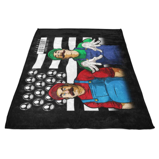 Bombs Over Koopas - Fleece Blanket