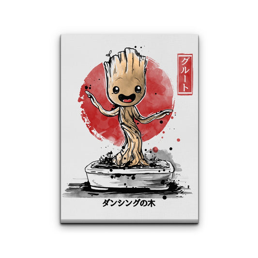 Bonsai Groot - Canvas Print