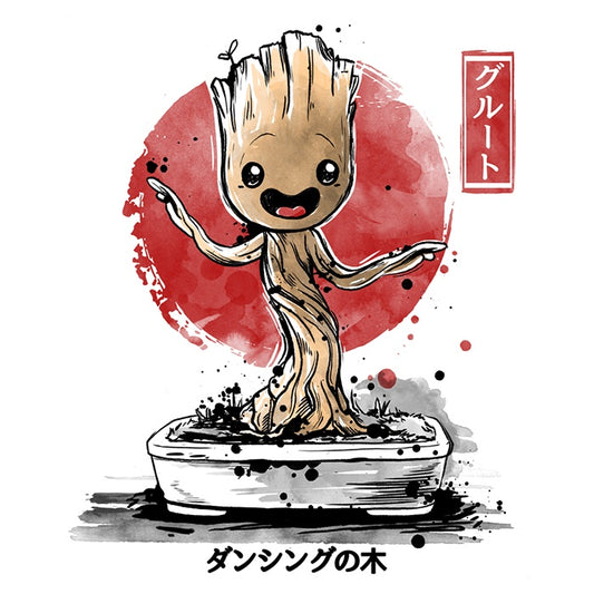 Bonsai Groot - 3/4 Sleeve Raglan T-Shirt