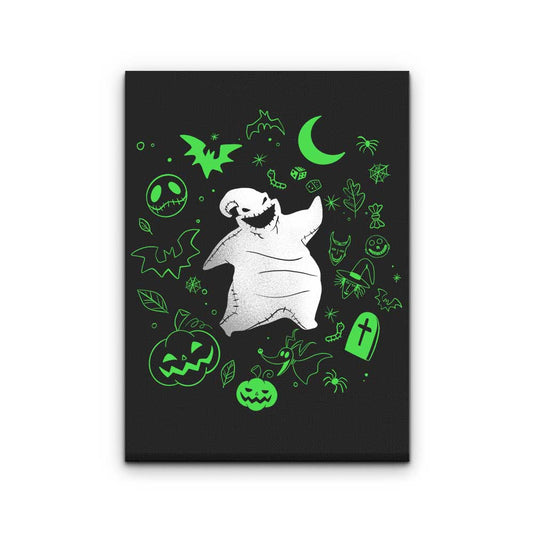 Boogie Man Doodle - Canvas Print