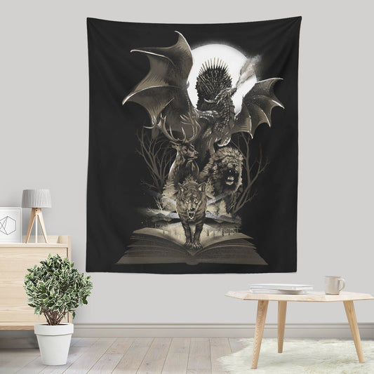 Book of Thrones - Wall Tapestry