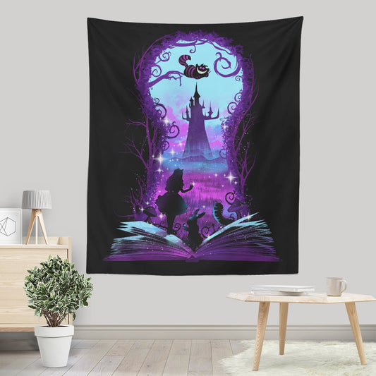 Book of Wonderland (Alt) - Wall Tapestry