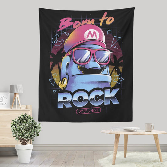 Born to Rock - Wall Tapestry