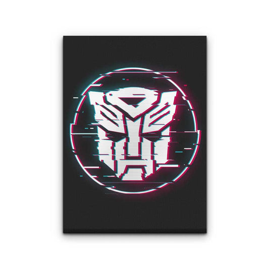 Bot Glitch - Canvas Print